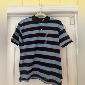 🚌🚍 3 for $35 - NWT - Navy short sleeve golf shirt boys size 12
